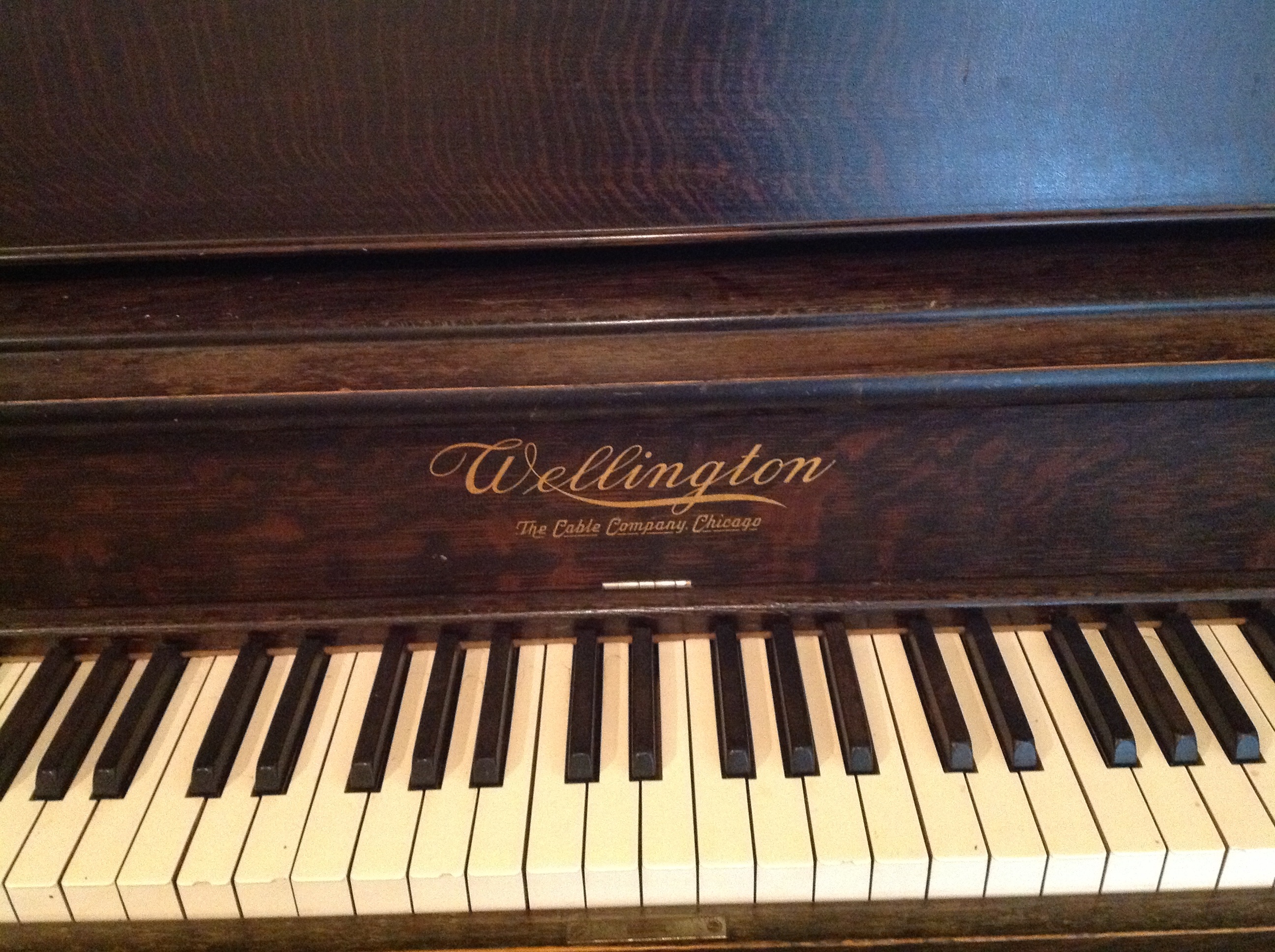 Wellington piano antique appraisal InstAppraisal